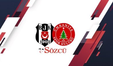 CANLI | Ümraniyespor Beşiktaş maçı canlı yayın (Süper Lig 31. hafta)