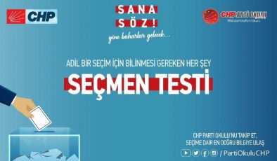 CHP’den 11 soruluk seçmen testi