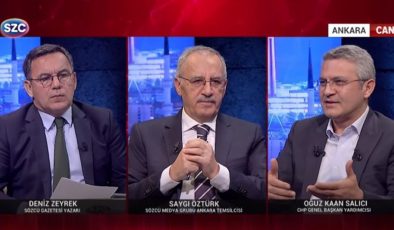 CHP’li Salıcı, Sadullah Ergin tenkitlerine SÖZCÜ TV’de cevap verdi