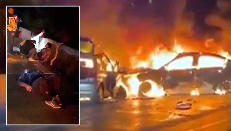 Feci kaza: Bayan yanarak öldü