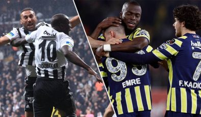 Fenerbahçe-Beşiktaş maçı olası 11’leri