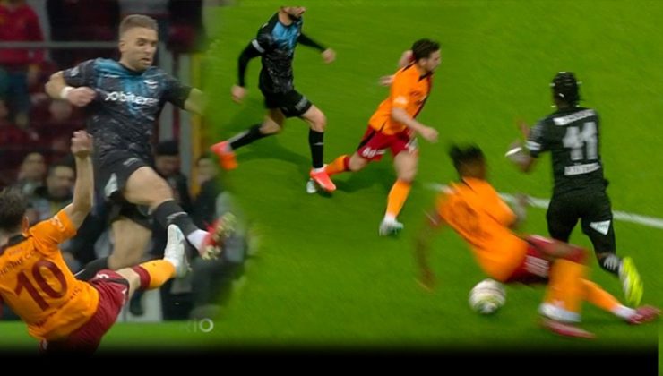 Galatasaray-Adana Demirspor maçında tartışmalı durumlar: VAR müdahale edemezdi