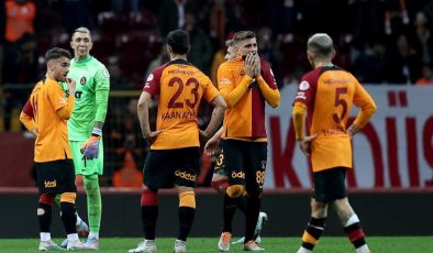 Galatasaray’ın yenilmezlik serisi son buldu