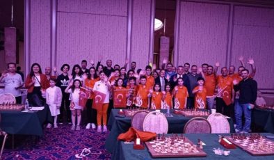 Genç ulusallar, Dünya Okullar Satranç Şampiyonası’nda 7 madalya kazandı