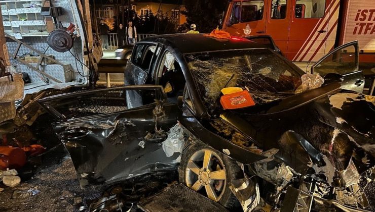 İstanbul’da makas atarken kaza yaptı: 1 meyyit, 3 yaralı