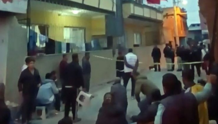 Meskenin bahçesine bomba atıp, tüfekle ateş ettiler