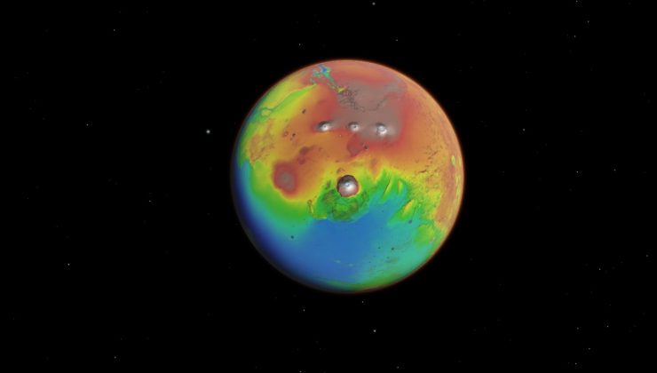 NASA, Mars’ın Google Earth halini yayınladı: Ayrıntı düzeyi inanılmaz!