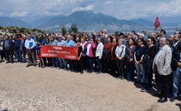 Okçuluk Vakfı’na tahsis edilmek istenilen yere karşı vatandaşlar ayağa kalktı