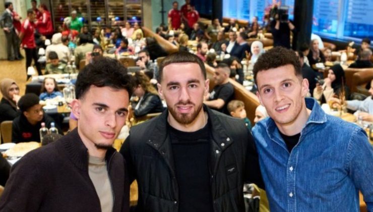 Orkun Kökçü’nün grubu Feyenoord’dan iftar tertibi