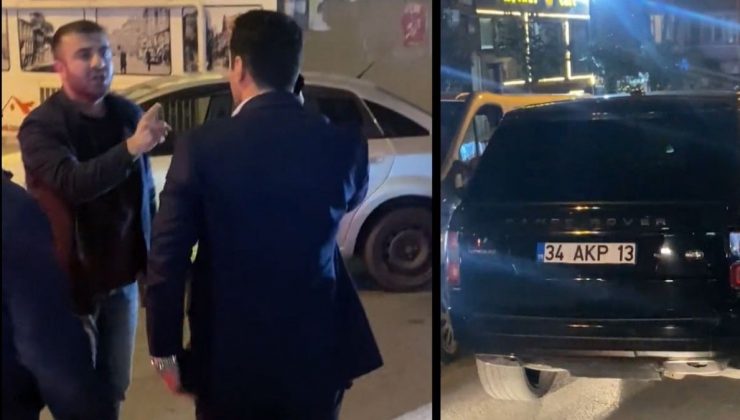 Toplumsal medya bunu konuşuyor… AKP plakalı çakarlı aracıyla yol kesti ama…