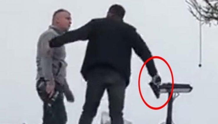 Üsküdar’daki kaçak kafelerin yıkımında reaksiyon çeken manzara