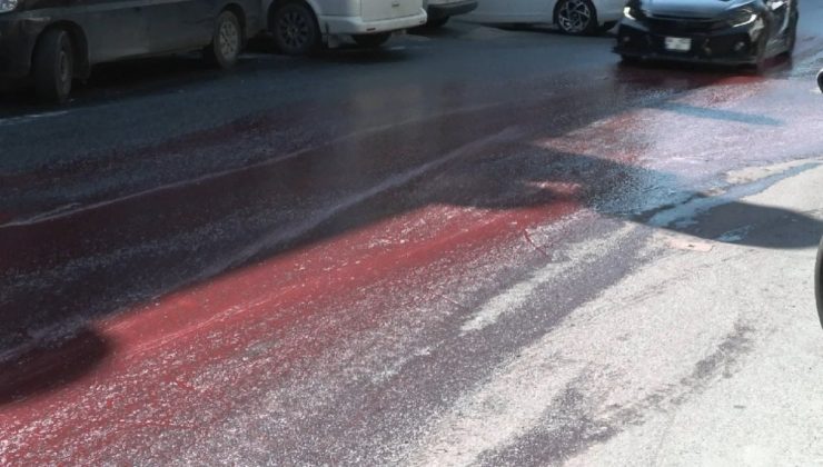 Vatandaşlar huzursuz oldu: İstanbul’da ‘kırmızı sıvı’ alarmı