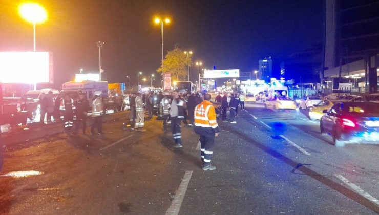 Zincirlikuyu’da trafiği savaş alanına çevirdi: 8 yaralı