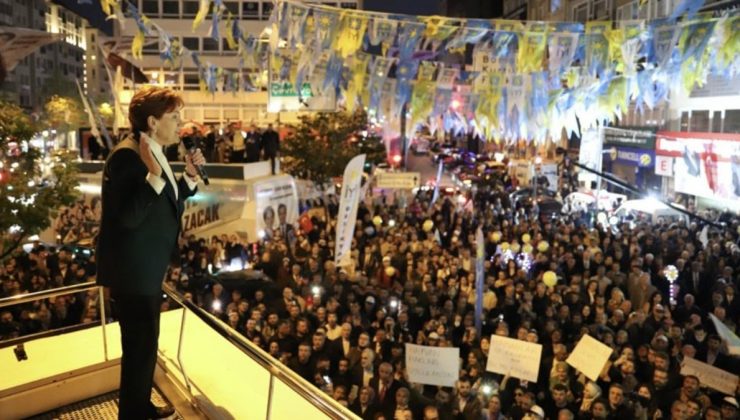 Akşener: Şu an için bizi yönetenler baştan sona, doruktan aşağı yanlışsız sıyırmış durumda