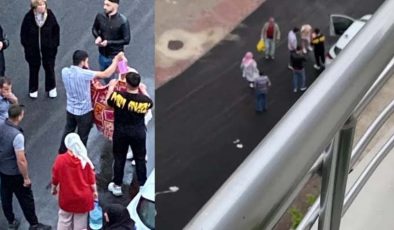 Ankara’da sokak ortasında vahşet: Bayanın yüzüne kezzap attı