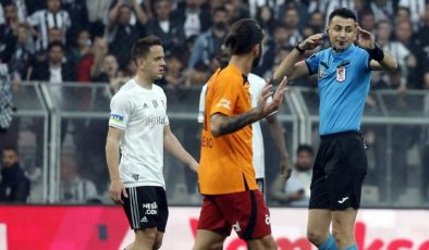 Beşiktaş Galatasaray derbisinin tartışmalı pozisyonları! Hakem Ali Şansalan’ın kararları…