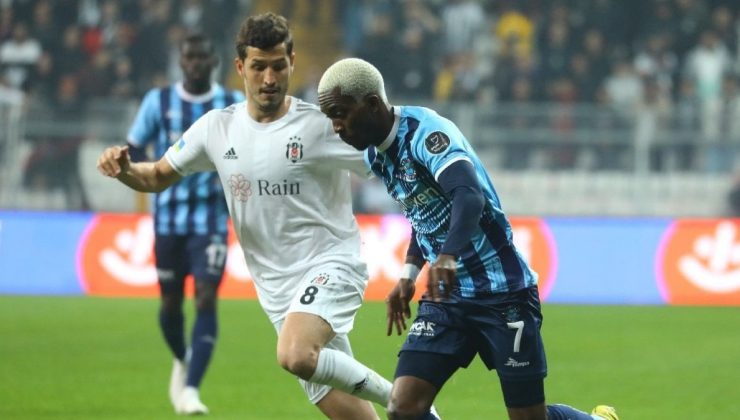 Beşiktaş şiddetli Adana Demirspor deplasmanında