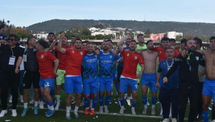 Bodrumspor final için kenetlendi