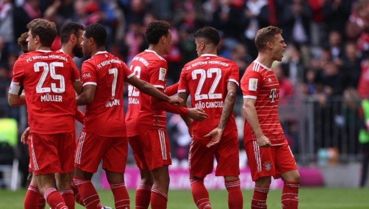 Bundesliga’da Bayern Münih, Schalke 04’ü 6 golle dağıtıp ateşe attı