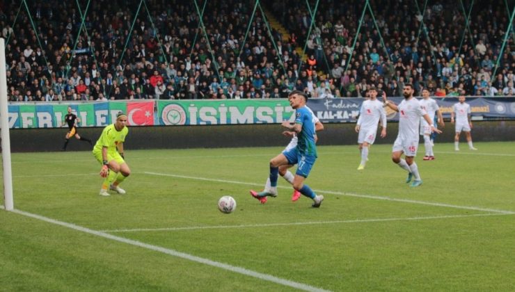 Çaykur Rizespor Üstün Lig’e, Altınordu 2. Lig’e…