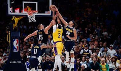 Denver Nuggets, Lakers karşısında avantajı yakaladı! Nikola Jokic tarihe geçti