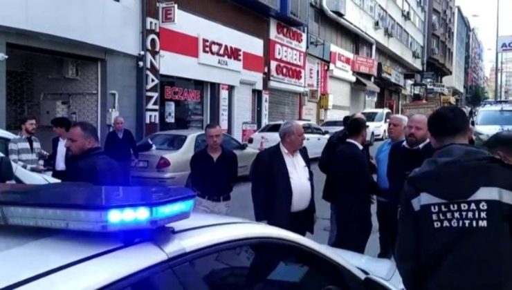 Elektrik şirketi CHP’nin önünü kazmaya geldi