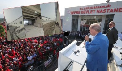 Erdoğan açılışını yaptı lakin dışı diğer içi başka…