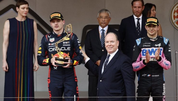 Formula 1 Monaco GP’si Verstappen’in