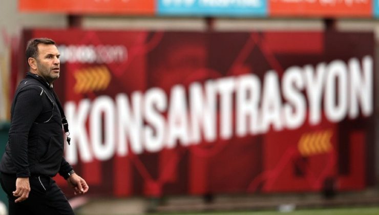 Galatasaray’da Okan Buruk’tan futbolcularına: Şampiyon olacağız