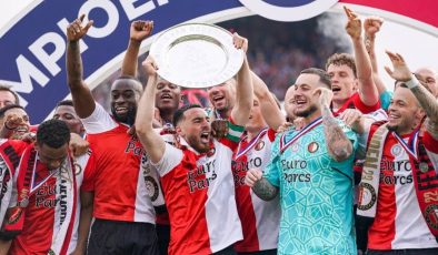 Hollanda’da Orkun Kökçü’nün grubu Feyenoord şampiyon