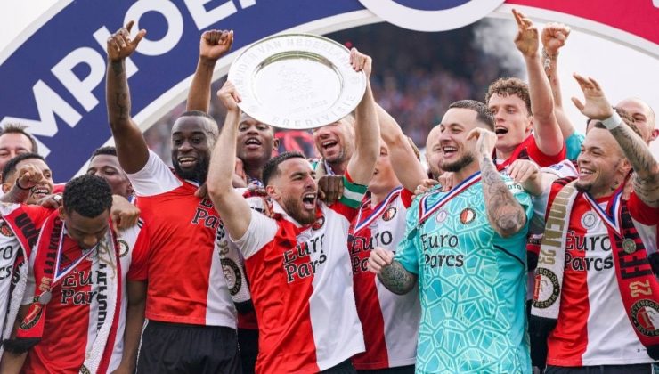 Hollanda’da Orkun Kökçü’nün grubu Feyenoord şampiyon