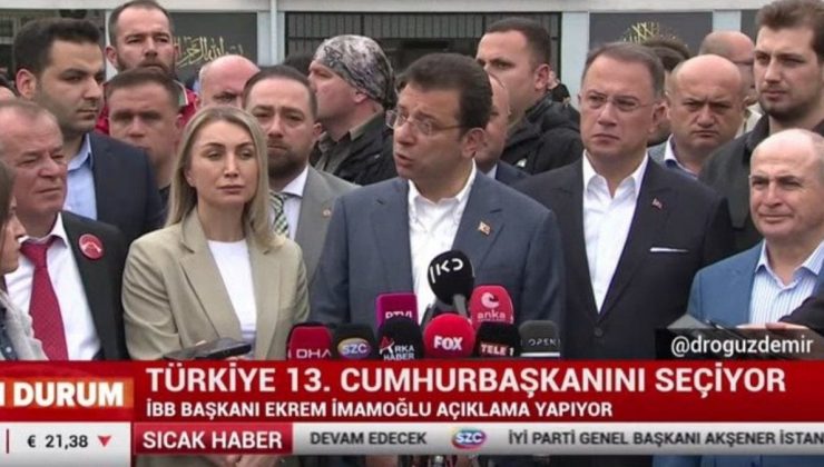 İmamoğlu: Yarından itibaren peşini bırakmayacağım