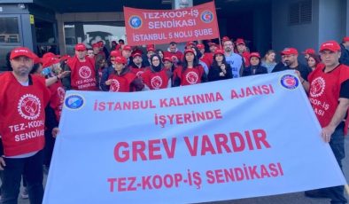 İstanbul Kalkınma Ajansı’nda grev kararı