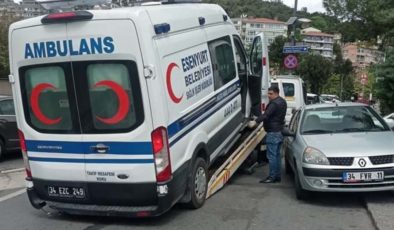 İstanbul’da içinde hasta varken ambulansa yeniden haciz geldi