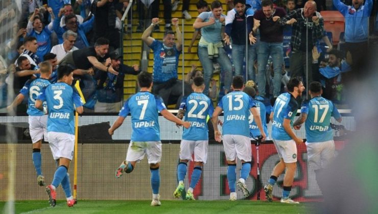 İtalya Serie A’da Napoli’nin 33 yıllık hasreti sona erdi! Şampiyon Napoli…
