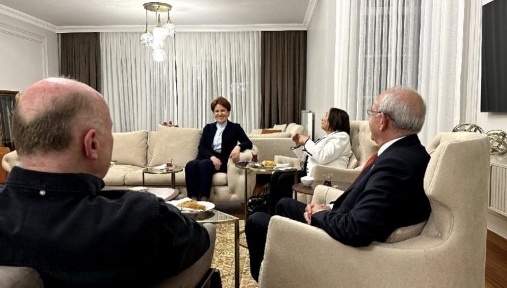Kılıçdaroğlu’ndan Akşener’e ziyaret