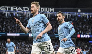 Manchester City, peş peşe 3’üncü Premier Lig şampiyonluğu için büyük bir adım attı