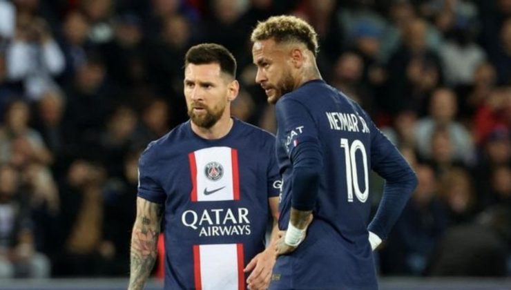PSG üzücü karıştı! Messi ve Neymar’a küfür…