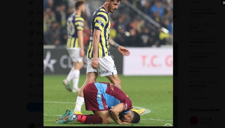 Samet Akaydin, Trabzonspor maçındaki hareketi nedeniyle PFDK’ya sevk edildi!