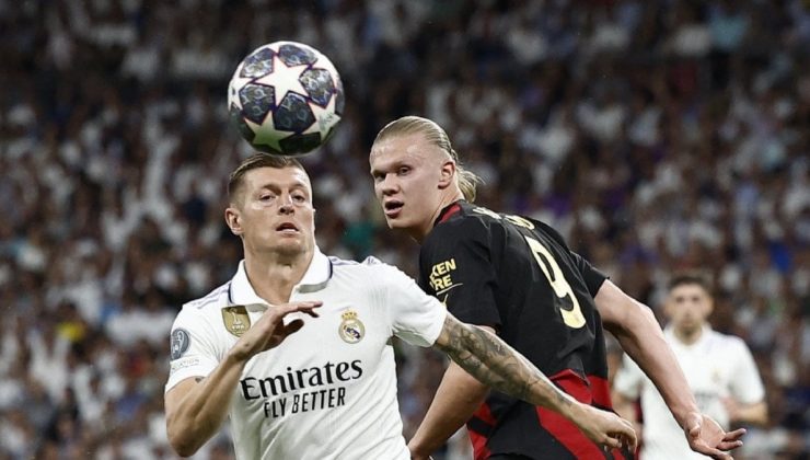 Şampiyonlar Ligi’nde Real Madrid ile Manchester City yenişemedi