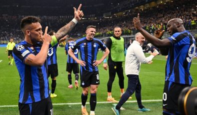 Şampiyonlar Ligi’nin birinci finalisti Inter oldu, Milan yıkıldı