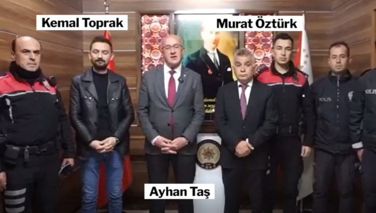 Vilayet Emniyet Müdürü, Şube Müdürünü darp eden AKP’liyle poz verdi!