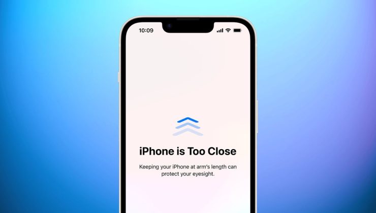 iOS 17, iPhone’a çok yakın baktığınızda uyarı verecek