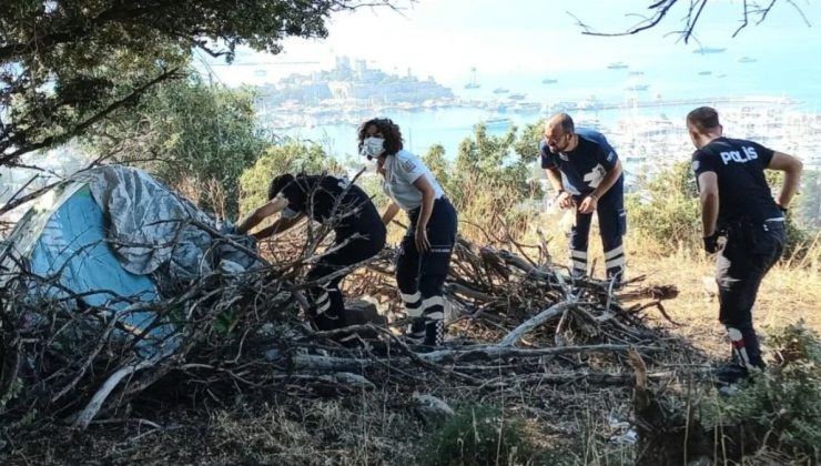Ormanda çadır kurdu, sekiz ay sonra ölü bulundu