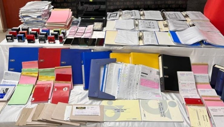 Senetler, çekler, sözleşmeler… 1 milyar liralık ‘naylon’ operasyonu