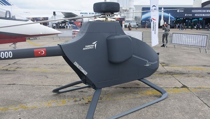 TUSAŞ’ın insansız helikopteri Kargo İHA ilk kez Paris’te sergileniyor