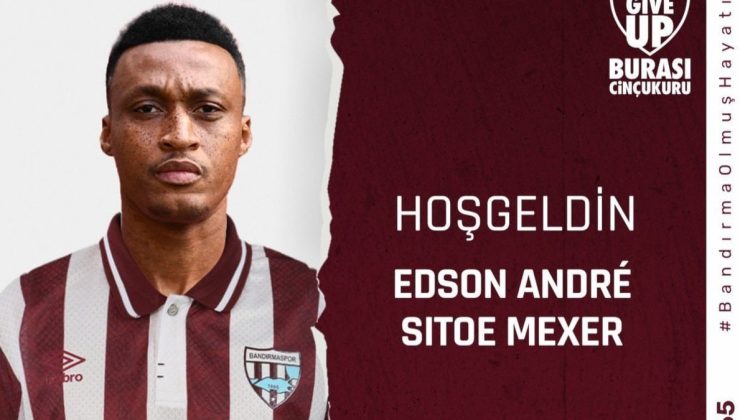 Bandırmaspor, Mexer’i transfer etti