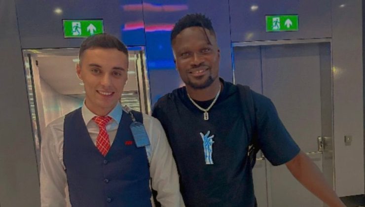 Beşiktaş’ın yeni transferi Amartey İstanbul’a geldi