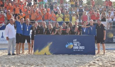 EHF Avrupa U17 Plaj Hentbolu Şampiyonası sona erdi: Hollanda ve Macaristan şampiyon