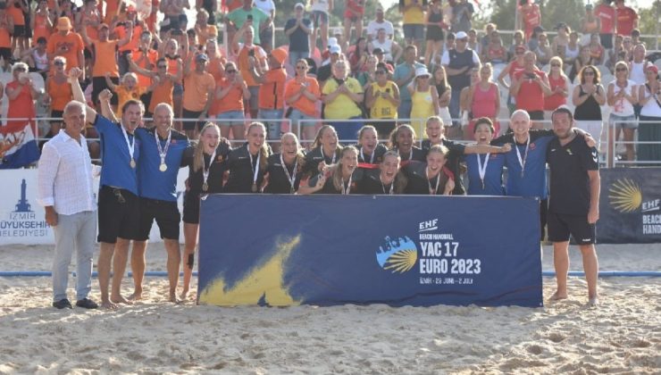 EHF Avrupa U17 Plaj Hentbolu Şampiyonası sona erdi: Hollanda ve Macaristan şampiyon